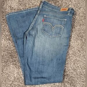 Levi 518 Superlow Flare Jeans- Size 9M